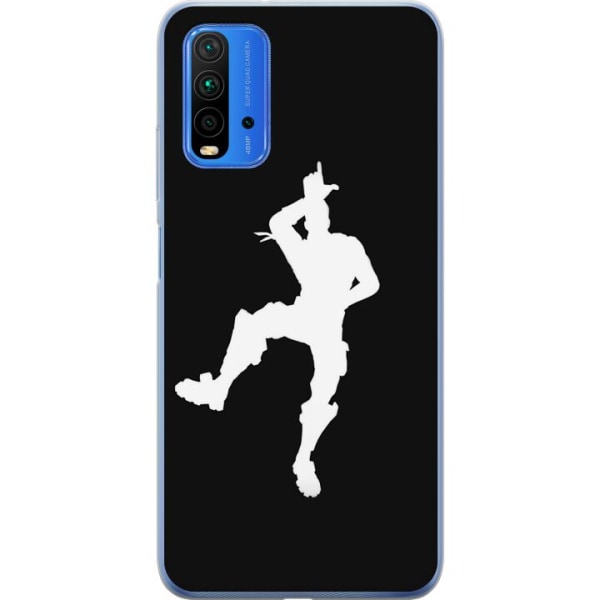 Xiaomi Redmi 9T Gennemsigtig cover Fortnite Dance