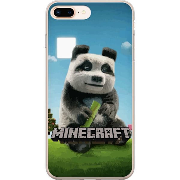 Apple iPhone 8 Plus Läpinäkyvä kuori A Minecraft Movie