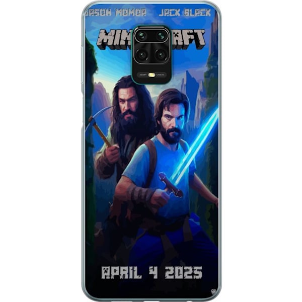 Xiaomi Redmi Note 9 Pro Genomskinligt Skal A Minecraft Movie