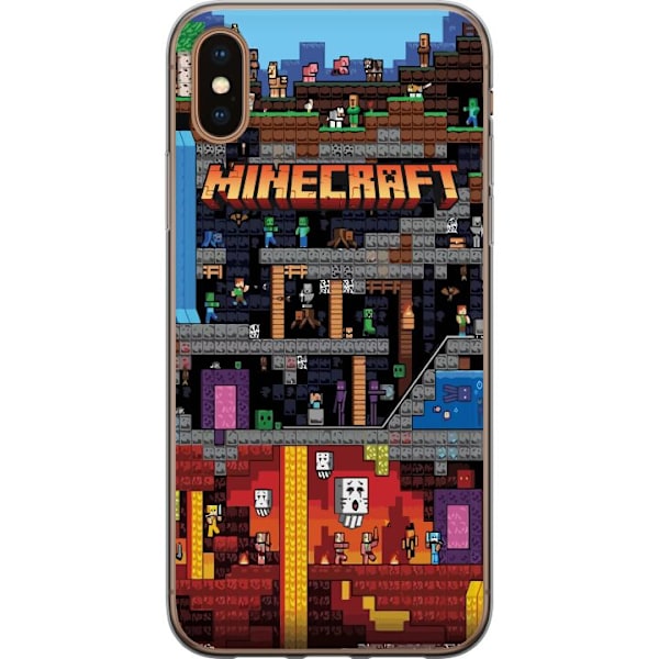 Apple iPhone X Deksel / Mobildeksel - Minecraft