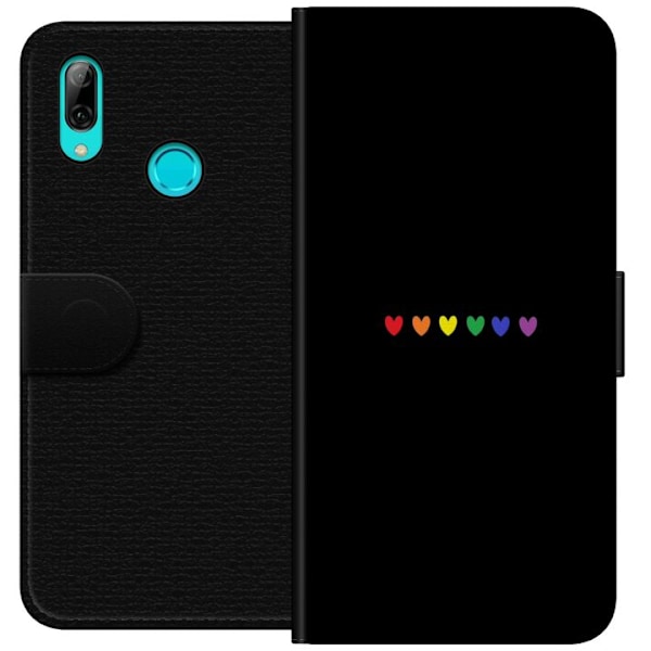 Huawei P smart 2019 Tegnebogsetui Stolt Hjerter