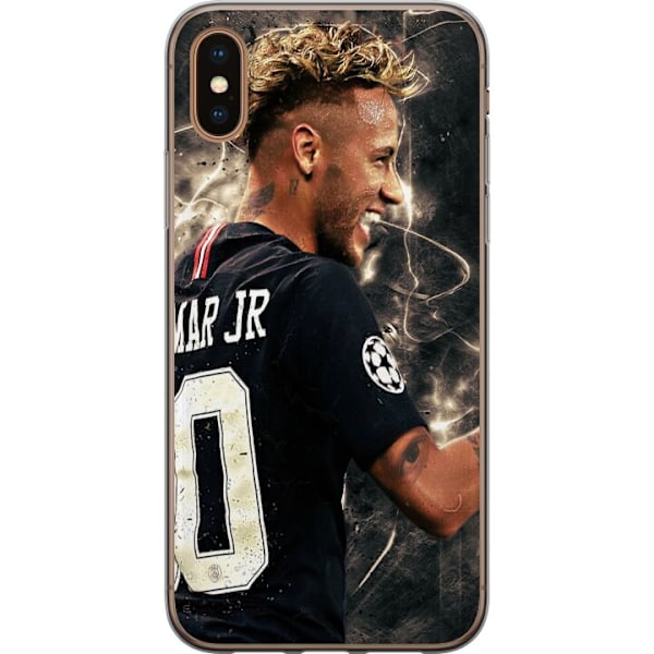 Apple iPhone XS Läpinäkyvä kuori Neymar Junior
