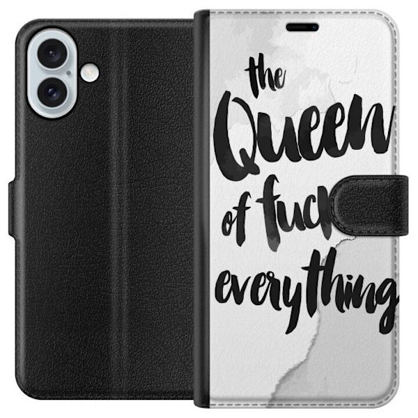 Apple iPhone 16 Plus Lommeboketui The Queen of Everything