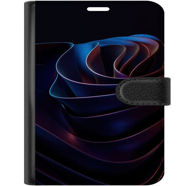 Kompatibel Tegnebogsetui til Apple iPhone Duo Neonflow sort