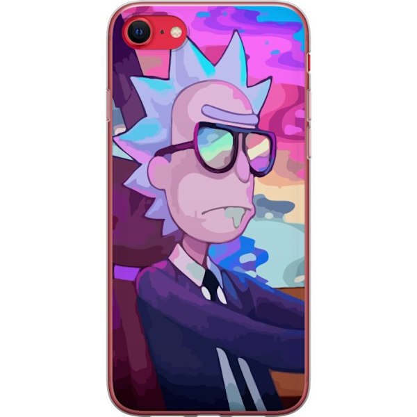 Apple iPhone 16e Genomskinligt Skal Rick & Morty