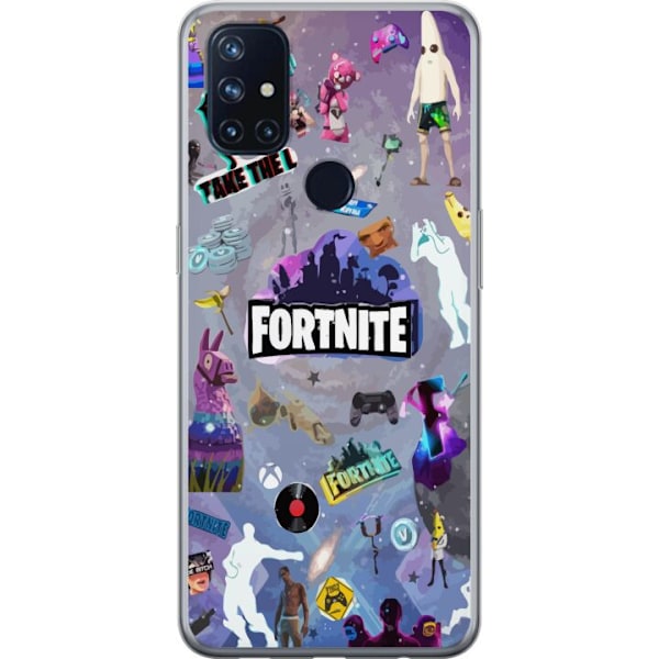 OnePlus Nord N10 5G Gennemsigtig cover Fortnite