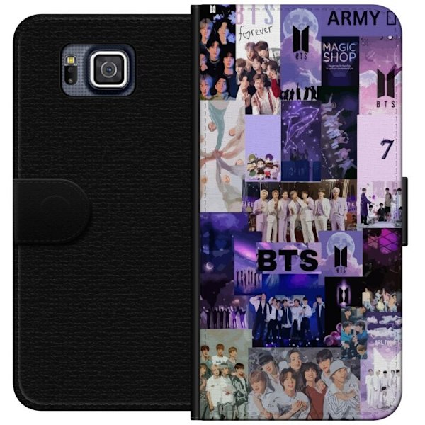 Samsung Galaxy Alpha Lompakkokotelo BTS