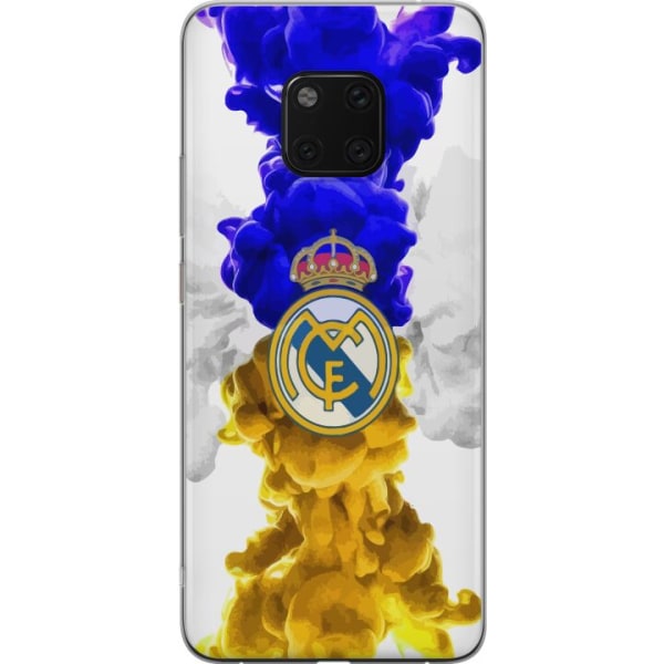 Huawei Mate 20 Pro Genomskinligt Skal Real Madrid Färger
