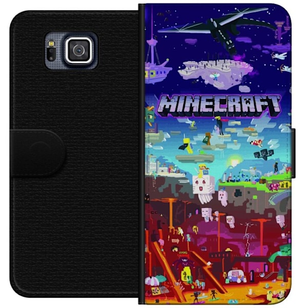 Samsung Galaxy Alpha Lompakkokotelo Minecraft