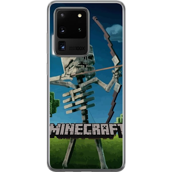 Samsung Galaxy S20 Ultra Gjennomsiktig deksel A Minecraft Movi