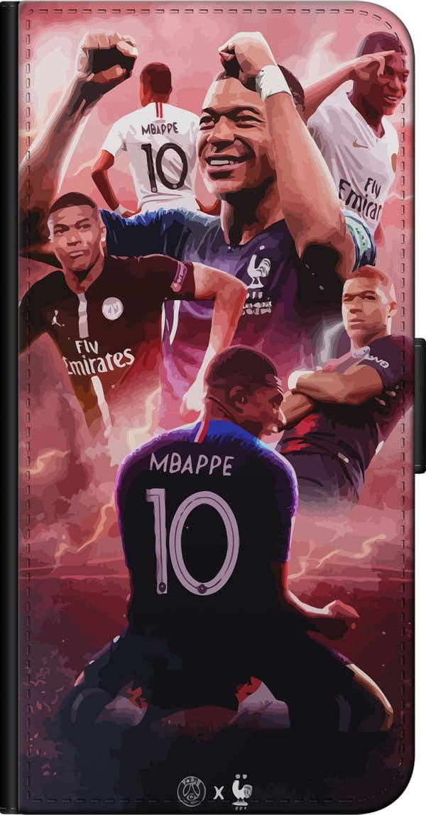 Kompatibel Tegnebogsetui til Samsung Galaxy Note20 Ultra Kylian Mbappé