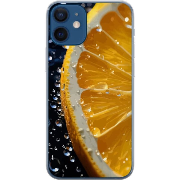 Apple iPhone 12 mini Gennemsigtig cover Appelsin