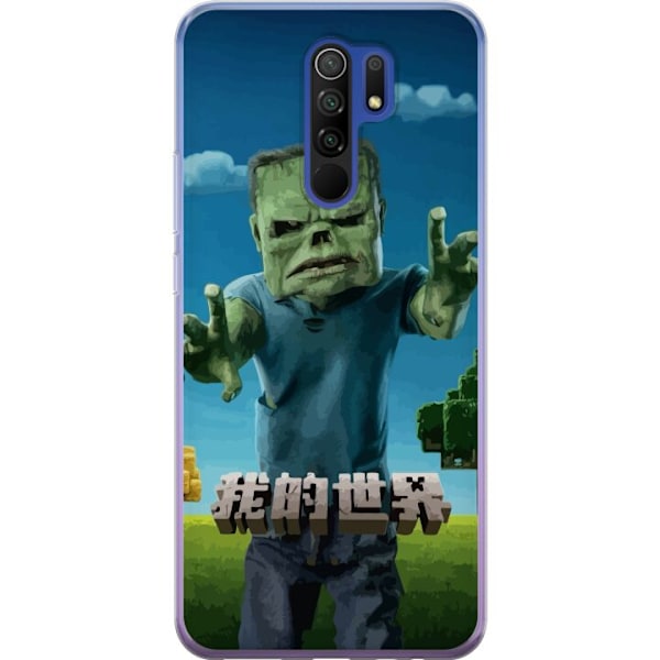 Xiaomi Redmi 9 Läpinäkyvä kuori A Minecraft Movie