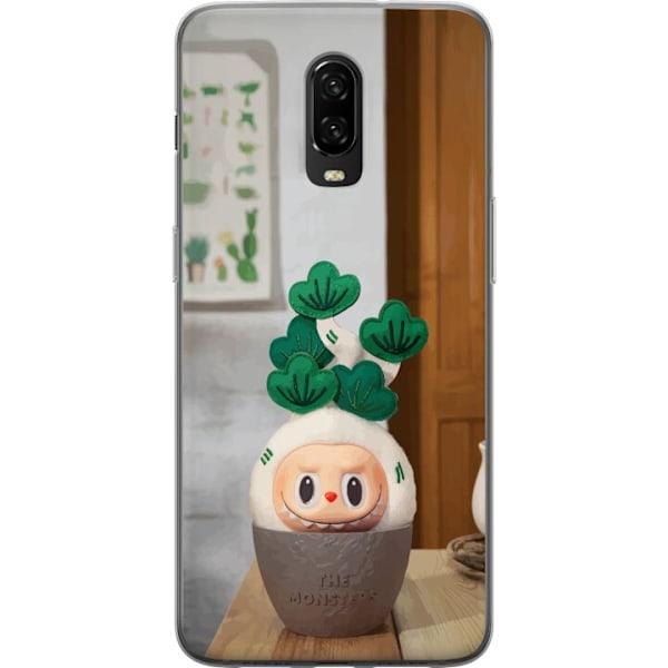 OnePlus 6T Genomskinligt Skal THE MONSTERS Naughty Plants