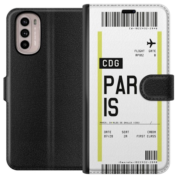 Motorola Moto G31 Plånboksfodral Paris