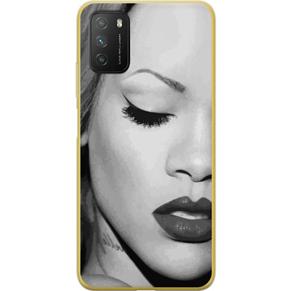 Xiaomi Poco M3  Läpinäkyvä kuori Rihanna – Aesthetic Edit