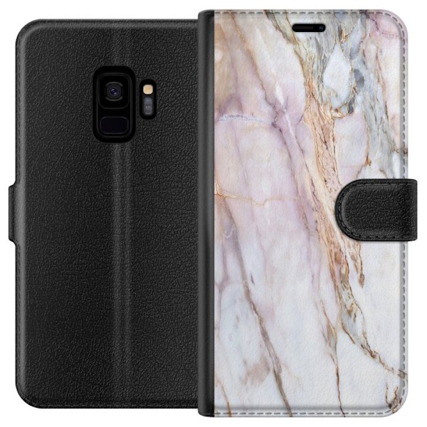 Samsung Galaxy S9 Tegnebogsetui Marmor