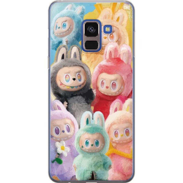 Samsung Galaxy A8 (2018) Läpinäkyvä kuori Labubu Luonnos Tyyli