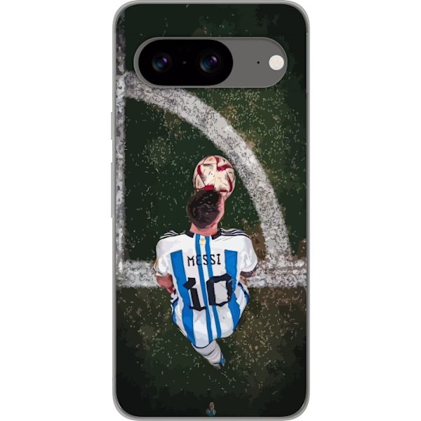 Google Pixel 8 Läpinäkyvä kuori Messi