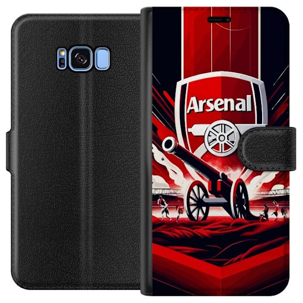 Samsung Galaxy S8 Tegnebogsetui Arsenal