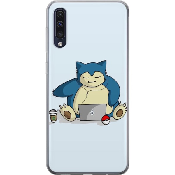 Samsung Galaxy A50 Gennemsigtig cover Pokemon Rolig