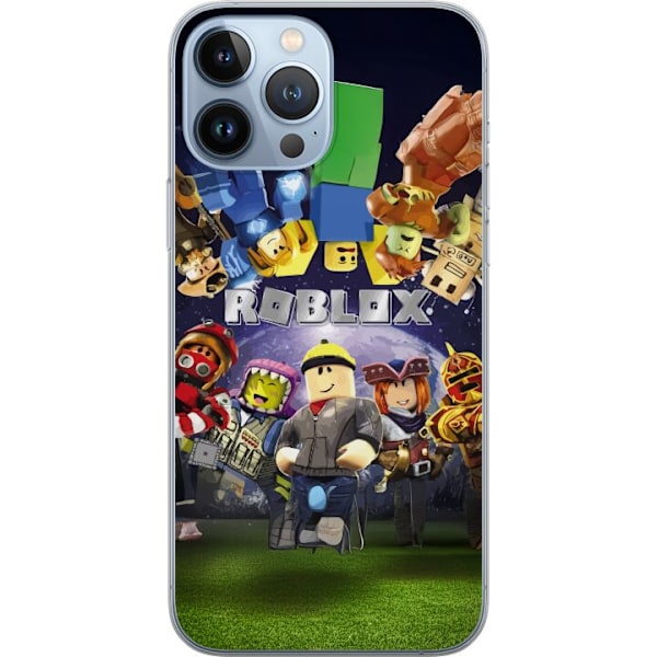 Apple iPhone 13 Pro Max Gjennomsiktig deksel Roblox Verden - S