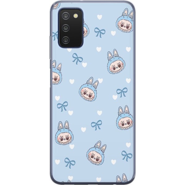 Samsung Galaxy A03s Läpinäkyvä kuori Labubu Tuli Henki