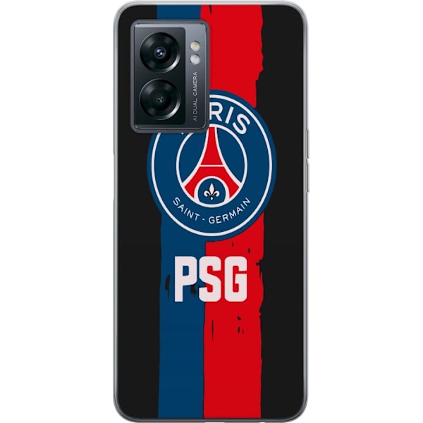 OnePlus Nord N300 Läpinäkyvä kuori Paris Saint-Germain F.C.