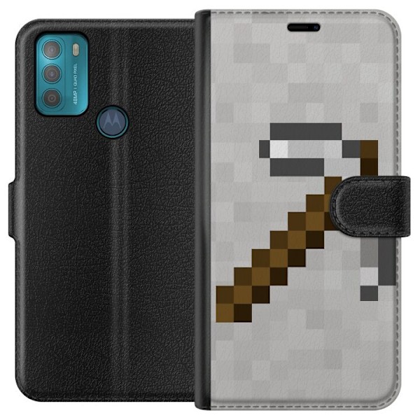 Motorola Moto G50 Lommeboketui Minecraft Verktøy