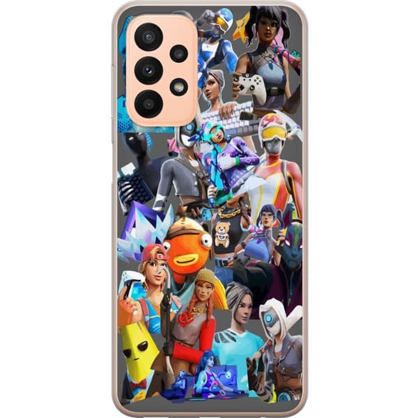 Kompatibelt Mobildeksel til Samsung Galaxy A23 Fortnite