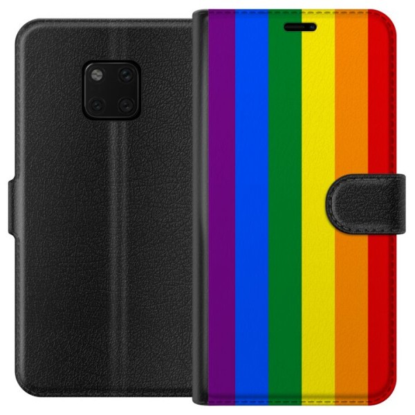Huawei Mate 20 Pro Lompakkokotelo Pride Flagga