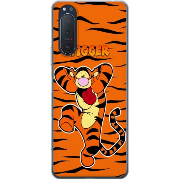 Sony Xperia 5 II Gennemsigtig cover Tiger