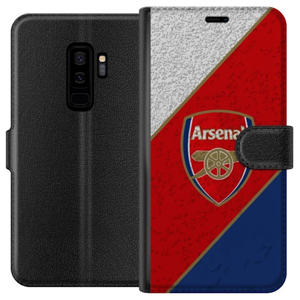 Samsung Galaxy S9+ Tegnebogsetui Arsenal