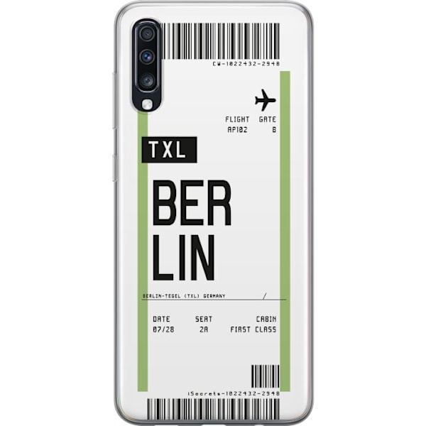 Samsung Galaxy A70 Gennemsigtig cover Berlin