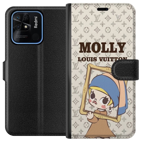 Xiaomi Redmi 10C Lompakkokotelo Molly