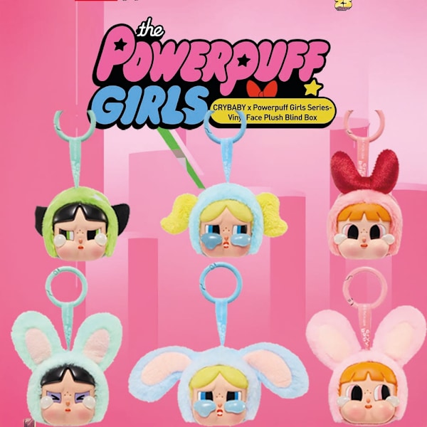 Pop Mart CRYBABY × Powerpuff Girls Blind Box