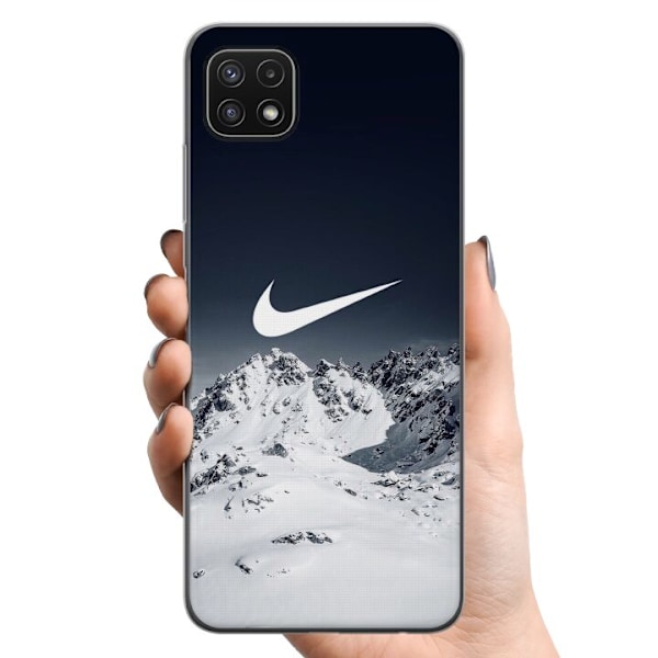Samsung Galaxy A22 5G TPU Mobilskal Nike
