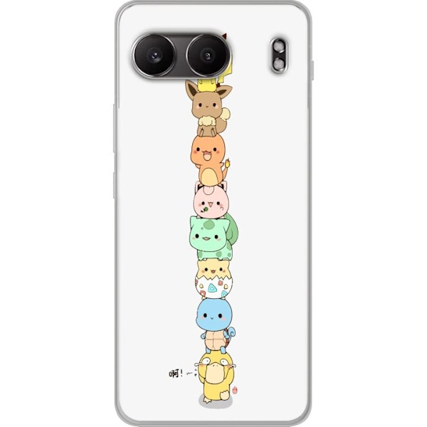 OnePlus Nord 4 Gennemsigtig cover Pokemon