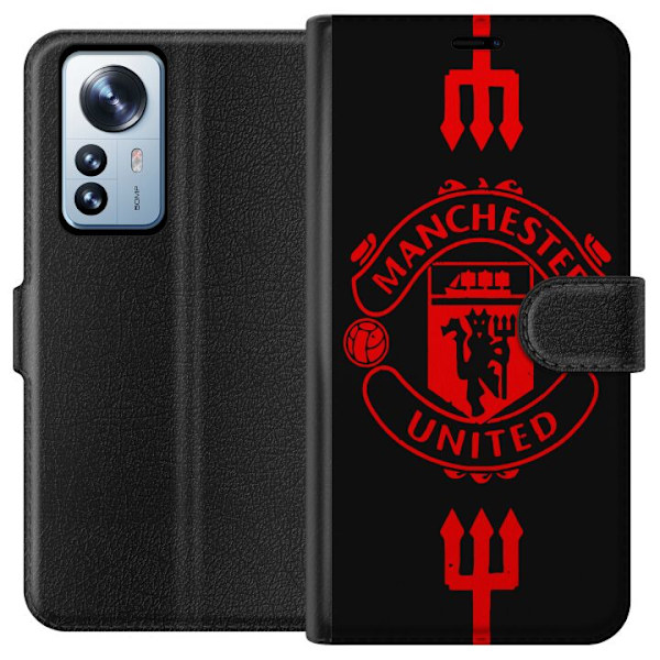 Xiaomi 12 Pro Lommeboketui ManchesterUnited