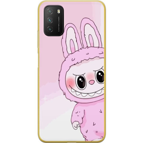 Xiaomi Poco M3  Gennemsigtig cover Labubu Kanin-serien