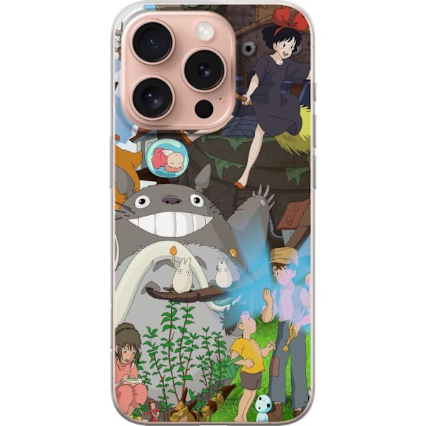 Apple iPhone 16 Pro Gjennomsiktig deksel Studio Ghibli