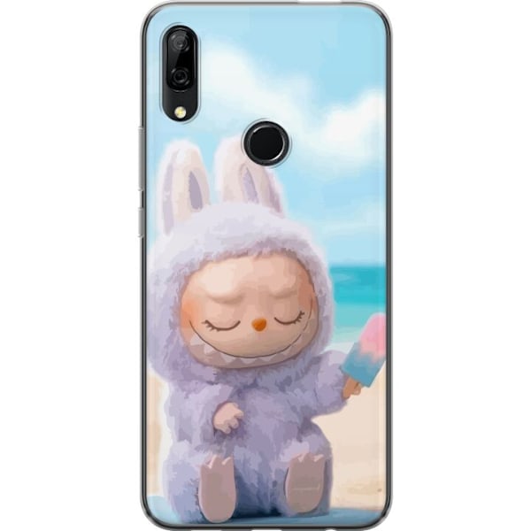Huawei P Smart Z Läpinäkyvä kuori Labubu Vaaleanpunainen Tu