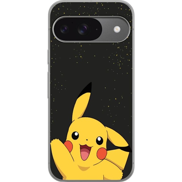 Google Pixel 9 Läpinäkyvä kuori Pikachu