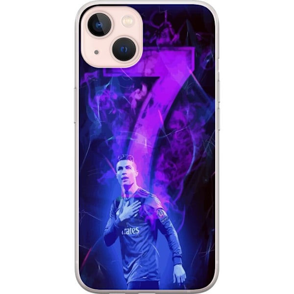 Apple iPhone 13 mini Läpinäkyvä kuori Ronaldo 7