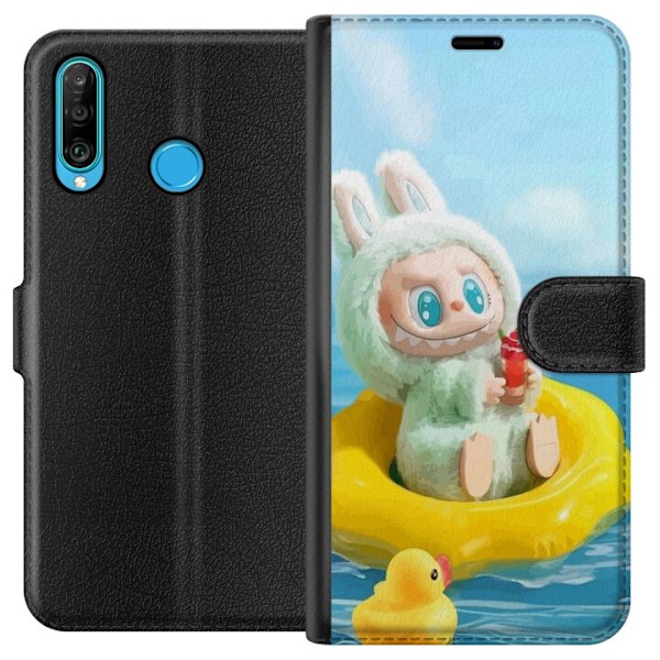 Huawei P30 lite Lommeboketui Labubu Macaron-serien