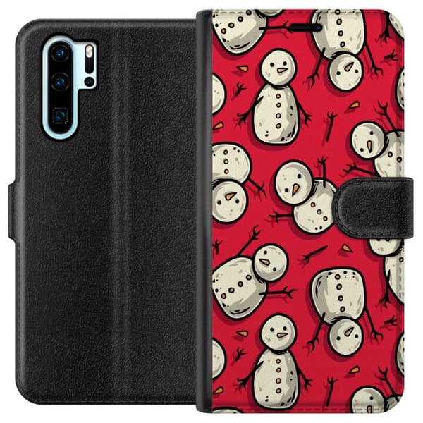 Kompatibelt Lommeboketui til Huawei P30 Pro God jul