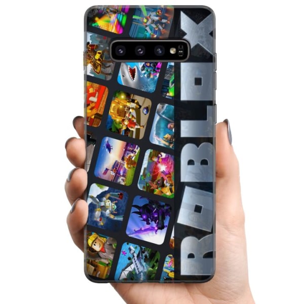 Samsung Galaxy S10 TPU Mobildeksel Roblox 985e | Fyndiq