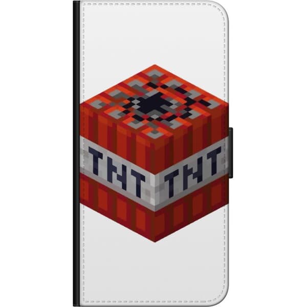 Kompatibelt Lommeboketui til Samsung Galaxy A20s Minecraft TNT