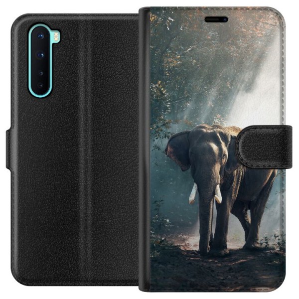 OnePlus Nord Tegnebogsetui Elefant