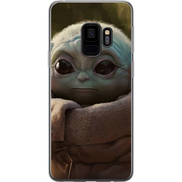 Samsung Galaxy S9 Läpinäkyvä kuori Baby Yoda